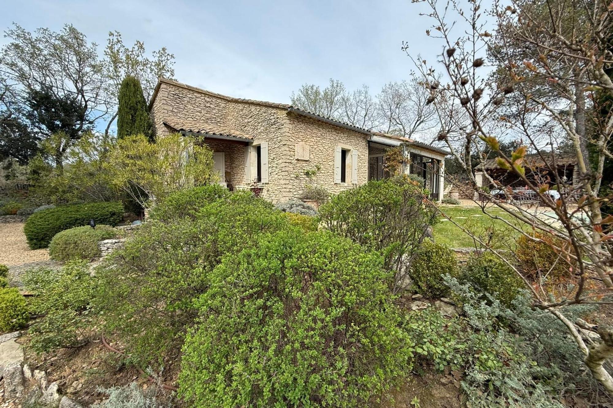 Beautiful Provencal Villa With Pool And Jacuzzi Лакост Экстерьер фото