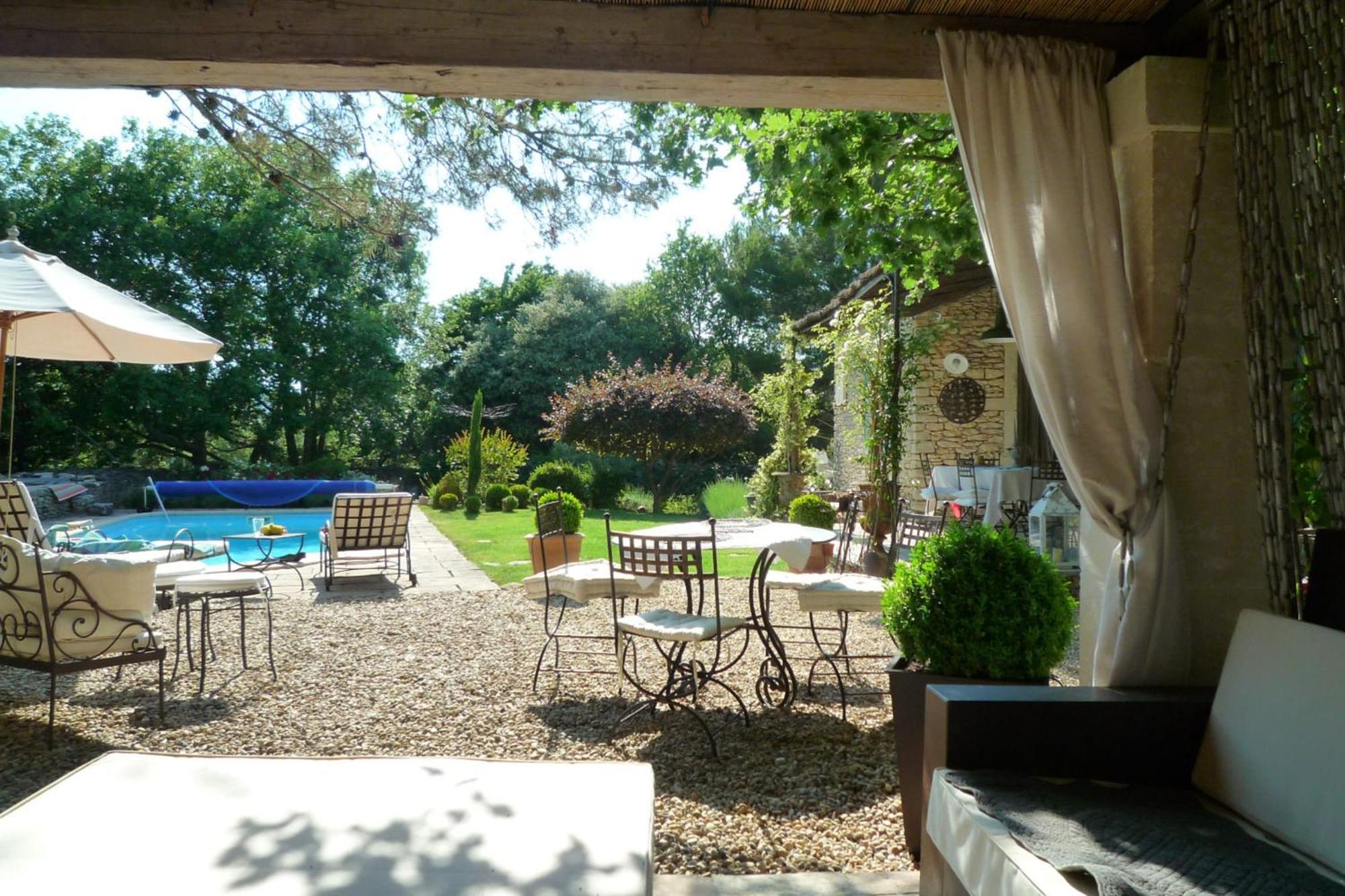 Beautiful Provencal Villa With Pool And Jacuzzi Лакост Экстерьер фото