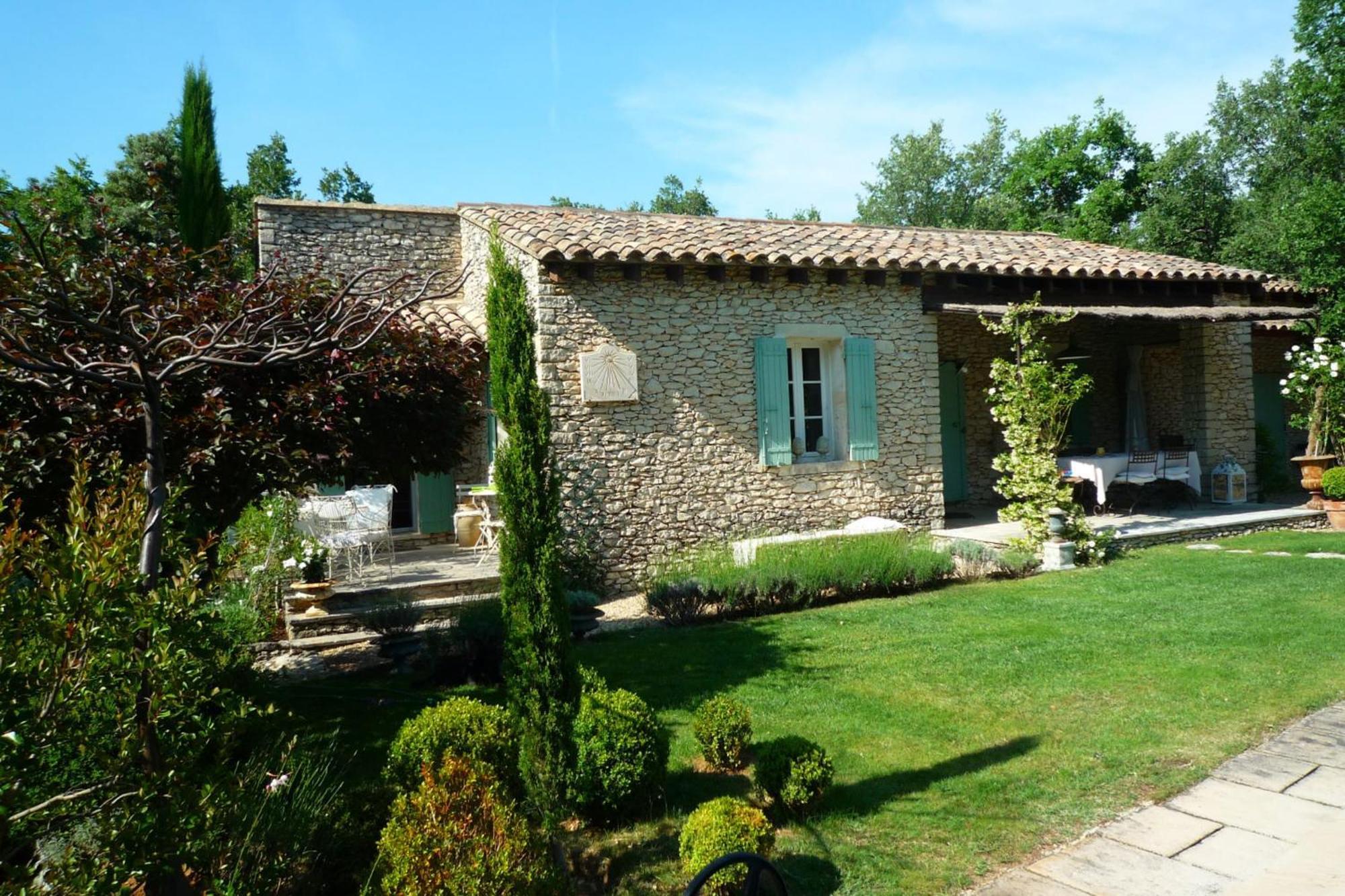 Beautiful Provencal Villa With Pool And Jacuzzi Лакост Экстерьер фото